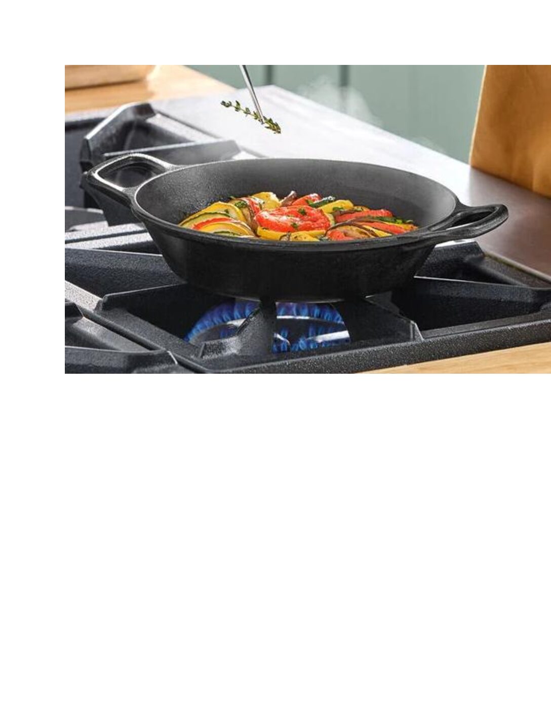 SKILLET, CAST IRON 8"