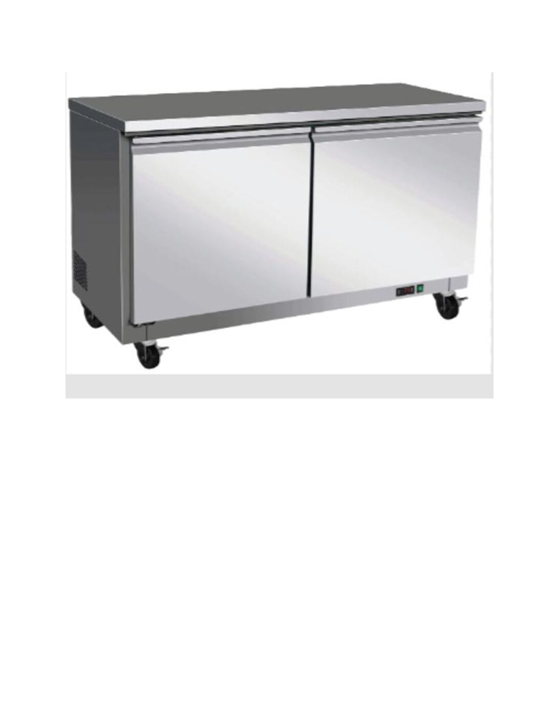 REACH-IN UNDERCOUNTER FREEZER