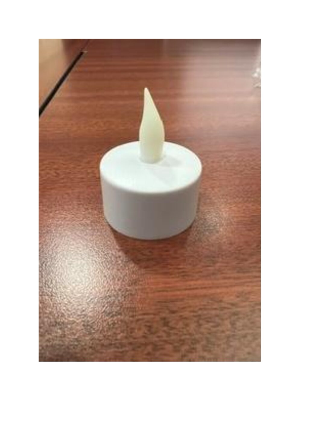 FLAMELESS TEALIGHT CANDLE
