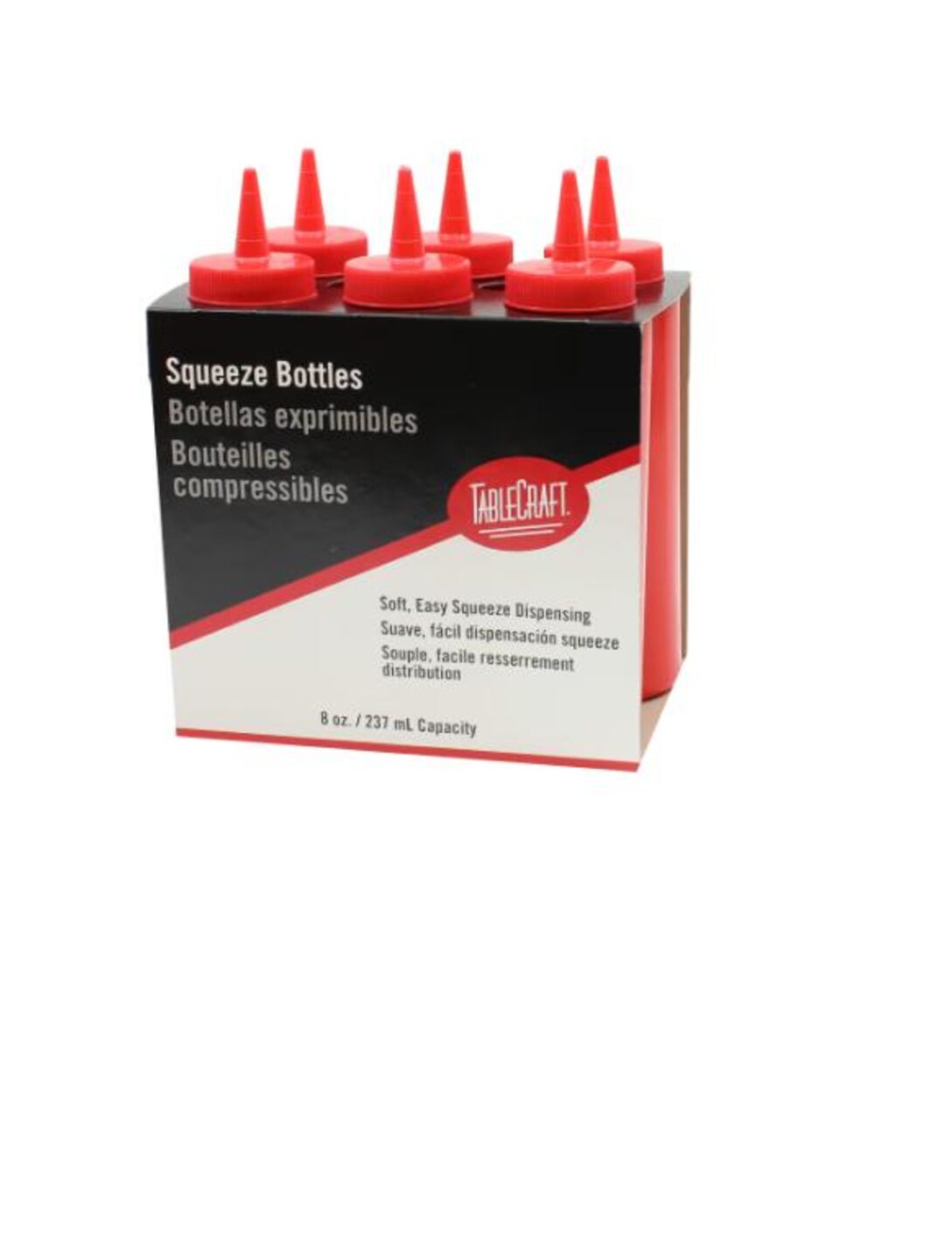8 OZ. SQUEEZE DISPENSERS - 6/PK (KETCHUP)